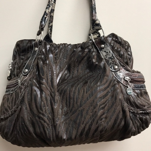 Carlo G Brown Handbag - Picture 4 of 8